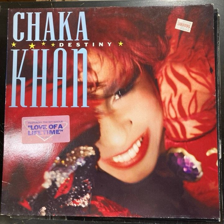 Chaka Khan - Destiny (GER/1986) LP (M-/VG+) -disco-